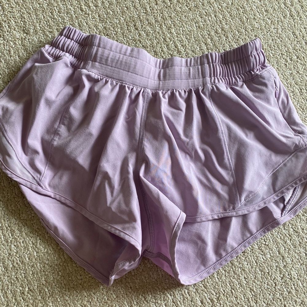 Rose lululemon shorts